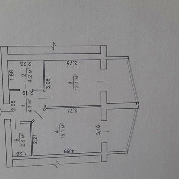 Продаж/обмін 1 кім. кв.  новобудова з документами ПЗР 6/12 Ц 49/19/15