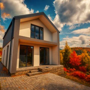 Будинок в Поляні, котедж з землею