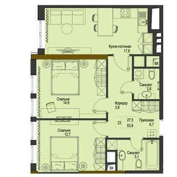 seg-01 Продам 2-х комн. кв. в жк Первый Французский жк Первый Французский