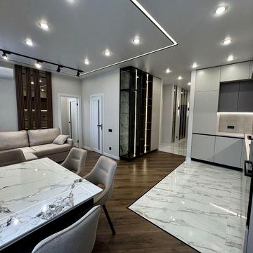 Квартира с новым ремонтом 65,5 м2 Кадор Сити на краснова ЖК 63 жемчужина