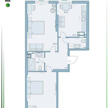 Видовая квартира Руданского, 9-А Park Hills, без %