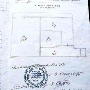 Продаж 1 к.квартири пр-кт Павла Тичини 5 Березняки Дніпровський р-н