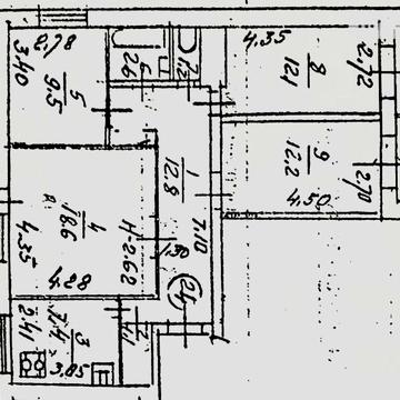 4 - кімнатна квартира  82 кв.м