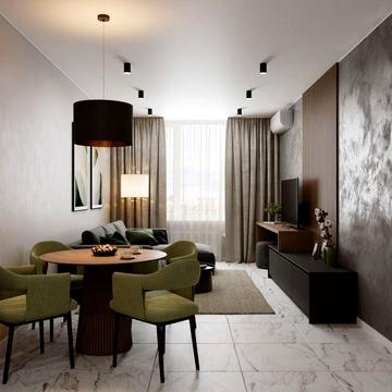 Продається 1 кімнатна(евродвушка), видова квартира 59 м.кв.  жк" Новий ЖК Новий Афтограф