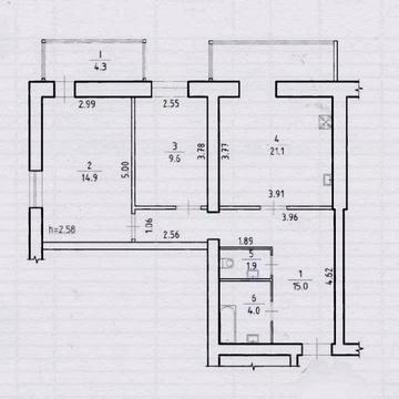 Продам 2-к квартиру 69,94 м.кв.з автономним газ.опаленням на Лушпи,5 ЖК Еспланада