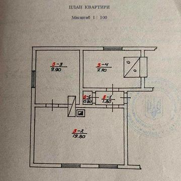 Продам 2-кімнатну квартиру в центрі міста! Торг.                     .