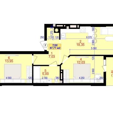 2-кімнатна квартира / Національної Гвардії / Парк Шевченка / Надійний ЖК Central Park