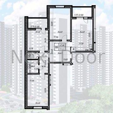 Продаж 3 кімн.квартири ЖГ Навігатор 2