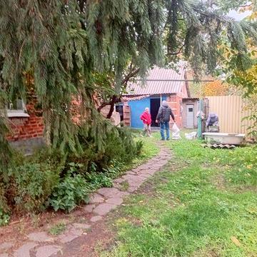 Продам1/2 дома48м Харьковский  район село Феськи 4700уе