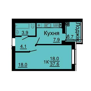 1к в ЖК "Львівський Затишок". ЖК Львівський Затишок