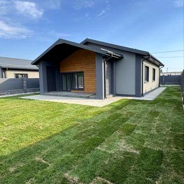 Одноэтажный готовый дом с газом. 100 м2 и 4.4 соток участок