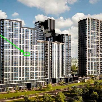 43м2 1850$/м2 Розтермінування ЖК Nordica біля Новопечерські Липки БЕЗ% ЖК Nordica Residence