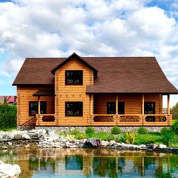 Будинок зі зрубу під розбір