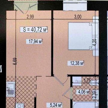 1-кімнатна квартира в Новому районі !!! ЖК «West Towers»