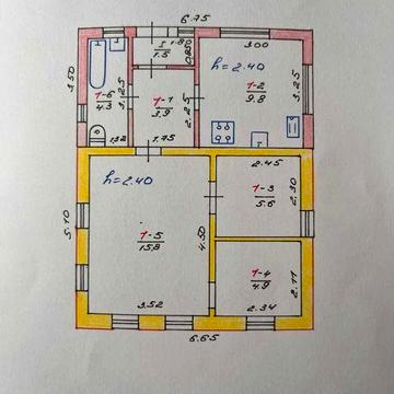 Продам будинок! Дім в стадії ремонту ціна 600 тис