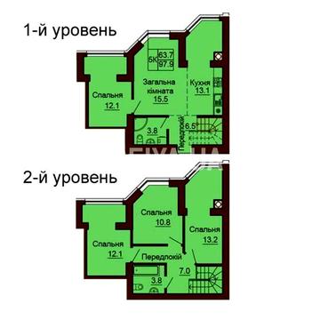 Продаж дворівневої квартири ЖК "Софія Сіті" ЖК Софія Сіті