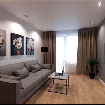 Продам 1 комнатная квартира кап. ремонт . Алексеевка, Победы 75