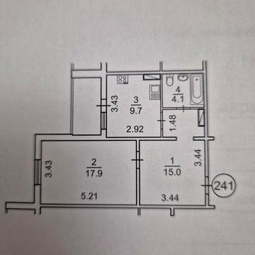 Продається 1 кімнатна квартира ЖК Милославичі