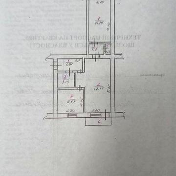 2-кімнатна квартира в цегляному будинку, готова до проживання