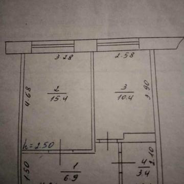 Продам однокімнатну квартиру 1 поверх 5 поверховому будинку.