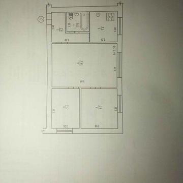 Продам 3км квартиру в Гадячі