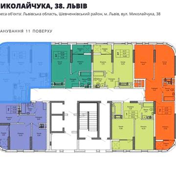 2-кімнатна у новобудові на Миколайчука|Топольна|$53 830,здача у 2027р ЖК на Миколайчука