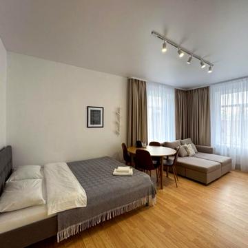 Красивая квартира в новом апарт-отеле в самом центре