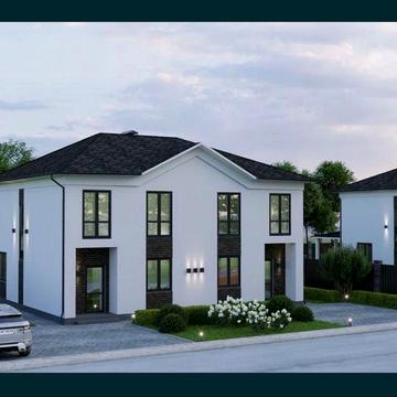 Дуплекси на етапі будівництва  сади вул Чубинського