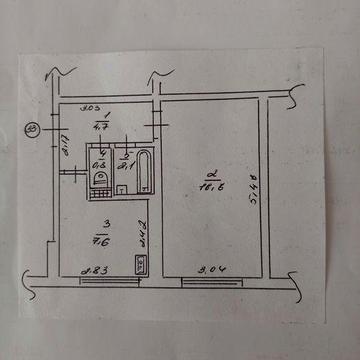 Продам 1 кімнатну квартиру