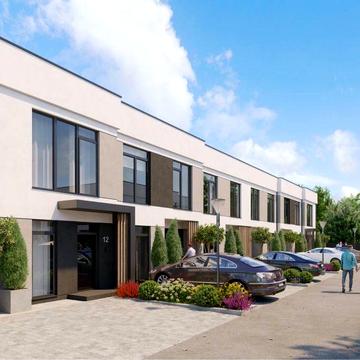 Таунхаус 122,45 м2, газове опалення, розтермінування до 24 міс