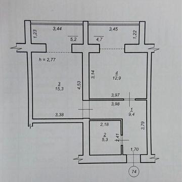Продаж великої 1к. Квартири.  53 м2. Comfort Lite. Пасічна. Благо.