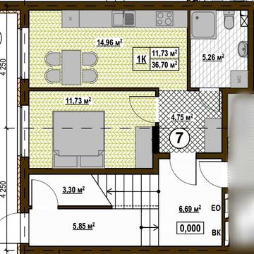 Акційна ціна! Однокімнатна квартира від забудовника Деснянський р-н Ки ЖК клубний будинок