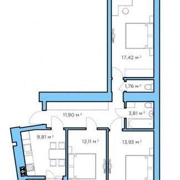 Трьокімнатна квартира по ціні двокімнатної!!! Телефонуйте 49тис