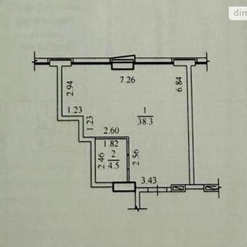 Продаж 1к Квартира Набережна Перемоги вулиця ЖК MARSHALL