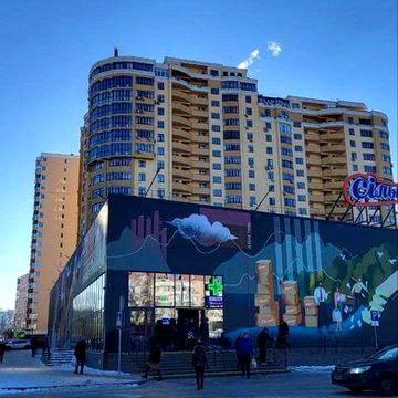 1й этаж новострой, смарт в новом ЖК центр города Вишневое