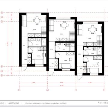 Продам  недострой из трех каартир, участок 4 сотки. Победа -6