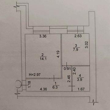 Продаж 1к Квартира Лосівський провулок ЖК Лазурный