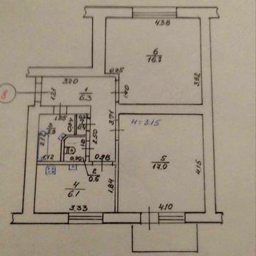 Срочно продам  2-к  , Пушкинская, 54. Реальному покупателю скидка