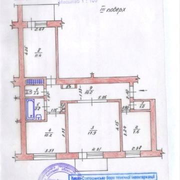 Продаж 3хкім, На Молодіжной, 3 поверх.