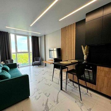 Простора, видова однокімнатна квартира 51 м. ЖК "Campus"