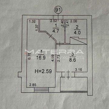Тарасівка - Боярка Продаж 1к квартири 38м2, в новобудові (поруч школа)