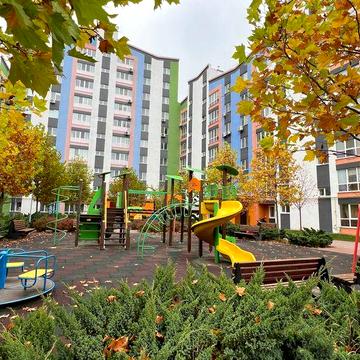 Євро 2к квартира 45м2 поруч з набережною Мінімальне оформлення ЖК Два Кольори