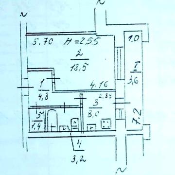 1 кім 40 м2 в ЦЕГЛІ багатоповерхівка район ЛЕСІ УКРАЇНКИ (718252)