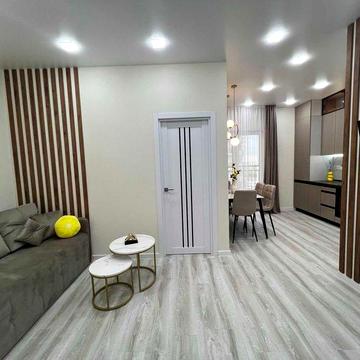 Красивая 1 ком. квартира в 66 Жемчужине Кадорр Сити на Краснова ул.