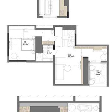 Продаж пентхаусу 142 м2 в готовому будинку, с. Білогородка ЖК CENTER