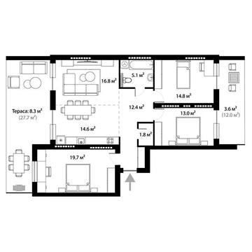 Продаж 3к Квартира Легоцького вулиця ЖК Park Land