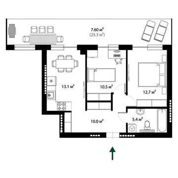 Продаж 2к Квартира Легоцького вулиця ЖК Park Land