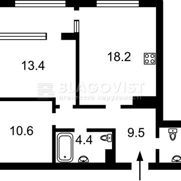 Продаж 2-х кім квартири 64кв.м ЖК  Seven  в 10хв від метро Осокорки ЖК Seven