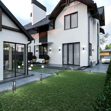 Оренда сучасного котеджу з власним подвірям біля Львова