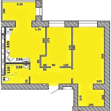 Двокімнатна квартира на Боголюбова, ЖК "Софіївська слобідка", продаж ЖК "Софіївська слобідка"